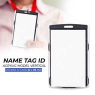 EAQP Name Vertical Acrylic IDTAG 71431W