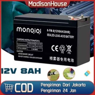 Aki Sepeda Listrik Selis Mr Jackie VRLA 12v12ah 12 v 12 ah 12v 12ah MF Accu Kering Maxstrom 6DZM12 B