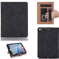 protective cover compatible for ipad mini 2 3 4 Luxury handrest pu leather tablet case ipad 9.7 air casing 2017