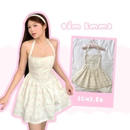 Emma dress - flared floral dress - ICHI.SG