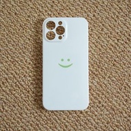 療愈微笑符號手機殼 白色全包軟殼 設計師推薦 可定製圖案