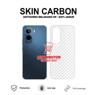 VIVO Y500 VIVO Y05e SKIN CARBON TRANSPARENT ANTI-SCRATCH BACK VIVO Y500 VIVO Y05e SCB1