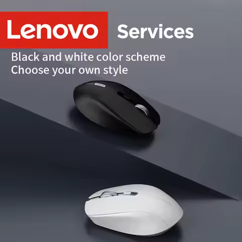 Lenovo Wireless Ergonomic Noise-Reduction Silent Click High-Precision Wheel Lightweight Portable Com