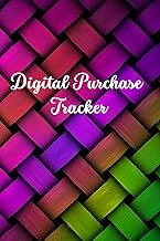 Digital Purchase Tracker: Logbook for Tracking Digital Purchases, Downloads, and Online Assets