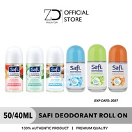 SAFI Hijabista Bodycare Whitening Deodorant Roll On 50ml/Safi Whitening Deodorant Anti-Peluh Roll On