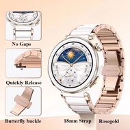 Dây đeo bằng gốm Ceramic khóa kim loại dành cho Huawei Watch GT4GT5 (41mm)GT5 Pro (42mm)