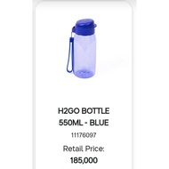 H2Go 550ml Tupperware Drinking Bottle/ Original
