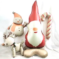 4D MATTE CHRISTMAS STAND BALLOONS