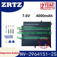 ZRTZ Laptop Battery 7.6V 4000mAh NV-2964151-2S for Irbis NB125 Tablet