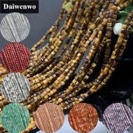 2.5mm Small Square Beads Tiger Eye Apatite Sodalite Shiny Bead Diy for Jewelry