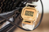 Montres Company香港註冊公司(31年老店) 卡西歐 CASIO G-Shock 方形 金屬不鏽鋼錶圈 GM5600 GM5600SG GM-5600 GM-5600SG GM-5600SG-9 透明錶帶 透明金 六款色有現貨