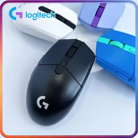 Logitech G304 G402 G203 Gaming Mouse Wired Wireless Ergonomic Design Programmable Buttons For Deskto