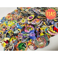 Pogs Toy 950 pcs Assorted / Pogs Toy 1 Kilo / Pogs Kilo / Pogs 1 Kilo