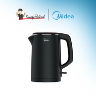 [PM FOR PURCHASE] Midea 1.5L/1.7L Double Wall Kettle 304SS Anti-Scald Cerek Elektrik MK-15HJ/MK-17PJ