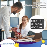 Fidget Toy for Brainstorming Team Building Tool the Business Dilemma 3d Printed Decision Slider Funn