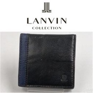 法國浪凡 LANVIN 錢包 零錢包 做工精緻 質感優 值得擁有 僅此一件 萬寶龍Montblanc愛好者 請參考