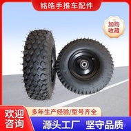 Wheel Trolley Caster Supply PU Heavy Duty Air Tire Solid Ready Stock Rubber Unicycle Industrial Foam