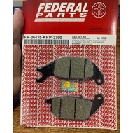 BRAKE SHOE REAR BRAKE PADS VIXION NEW 06435-KPP FEDERAL