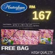 【JTM】 MASTERFOAM Foldable Queen Mattress / High Density MASTERFOAM Queen Bag Tilam