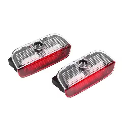2X For Superb 2 MK2 3 MK3 3U 3V 3T B5 B6 B7 B8 LED Car Door Interior Welcome Projector Ghost Shadow 
