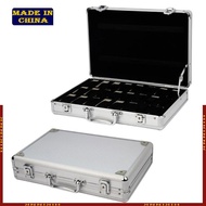 HIk 24 Slot Watch Box Organizer Suitcase Watch Case for Select Shop Display