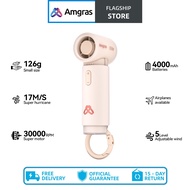 Amgras MetaHeld Fan Elite High Speed Energy Saving Turbine Handheld Small Fan Mini Ultra Light Porta