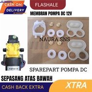 Membran Pompa Dc 12 volt 1 Set aksesoris Sparepart Sprayer Elektrik