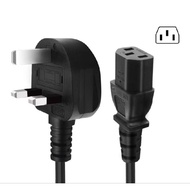 Power Supply PC Desktop 3 Pin C13 Malaysia (UK) 13A Fused Power Cord Cable