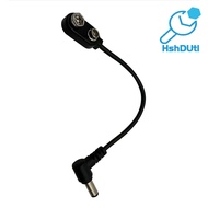 9V Battery Clip Converter Cable 5.5mm 2.1mm Male Connector 9 Volt Power Supply Cable Snap Connector 