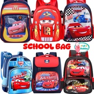[LIL BUBBA] MCQUEEN THOMAS SCHOOL BAG CARS BACKPACK BUS BAG