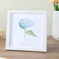 1pc Square Wood Photo Frame For Wall Hanging 20X20 25X25cm Wood Picture Frame Stand For Pictures Pho