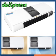 Dailynews เครื่องปรับอากาศพกพาเครื่องปรับอากาศขนาดเล็กติดผนัง220V ลมธรรมชาติพร้อมรีโมทคอนโทรลสำหรับบ้านห้องนอนห้องนั่งเล่นปลั๊ก Eu