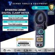 KYORITSU 2056R AC/DC Digital Clamp Meter Up to 1000A & 600V (True-RMS) CAT IV 600V (KEW2056R)