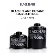 BLACK FLAME Butane Gas Catridge 230g 450g EN417