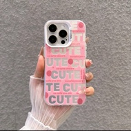 Case IMD Cute Pink Vivo Y28 Y18 Y03 Y03T Y18E Y37 Y16 Y02S Y35 Y56 T2X Y16S V60 V40 Pro S19 Y51 Y53S