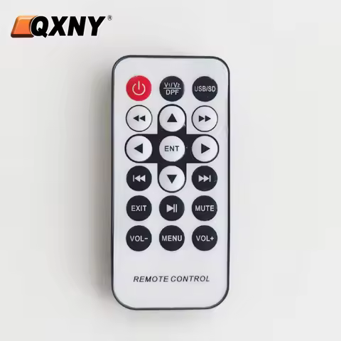 Vehicle Wireless 18 Keys Card Infrared Remote control for car monitor 7 inch remote control with MP5