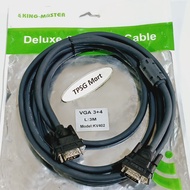Cáp VGA 1.5m / 3m / 5m / 10m (Chính hãng King Master)