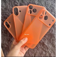 Ultra thin Memumi case for iphone 17 pro max,17 pro,17 air,17 (orange)