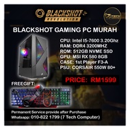 (Recon) Gaming PC Intel Core i5-7600 & ASUS STRIX GTX1060 6GB GB Gaming