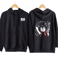 KAEDE HONJOU anime sticker jumper hoodie jacket MAPLE/ - BOFURI cotton fleece material
