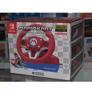 全新 NS Switch Mario Kart 8 Racing Wheel 呔盤 方向盤 + 腳踏 控制器 套裝 (日本, HORI) - 玩 孖寶賽車 孖寶兄弟 賽車 必備神器