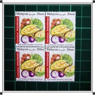 #Vic77 Stamp/ Setem/ 邮票 2016~ International Definitive Stamp (20sen~ Block Of 4) MNH