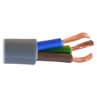 MY WholeSale FAJAR 3 CORE PER FEET PVC FLEXIBLE CABLE HEAVY DUTY WIRING PLUG SOCKET CABLE WITH SIRIM WAYAR 100% PURE COPPER  0.5MM 0.75MM 1.0MM 2.5MM CABLE WIRING AIRCOND / HEATER / MACHINE