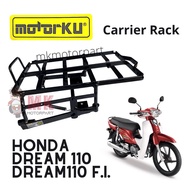 Motorku Heavy Duty Carrier Rak Besi Honda DREAM110 / EX5110 Firm Carrier Rack EX5 Kambing Dream110FI