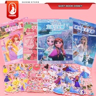 Disney Sticker Book Frozen Busy Book Princess Elsa Quiet Book Toy Book Sticker Book 3D Big