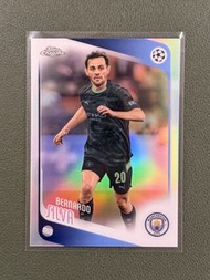 足球 賓拿度 施華 Bernardo Silva 曼城 2025-26 Topps Chrome UCC Manchester City Refractor 皇家馬德里 Real Madrid 摩納哥