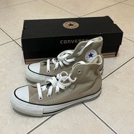 [Converse]奶茶色 高筒 帆布鞋