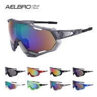 AIELBRO Cycling Shades Professional Bike Shades Cycling Glasses Bike Goggles Outdoor Sports Bicycle 