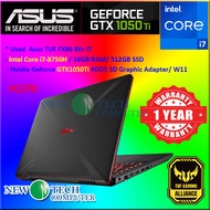 #1378 *Used Budget ASUS TUF Gaming Laptop FX86  Intel Core i7-8750H, Nvdia GTX 1050Ti 16GB 512GB SSD