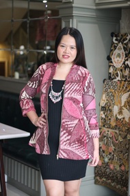 Blouse Batik Kombinasi